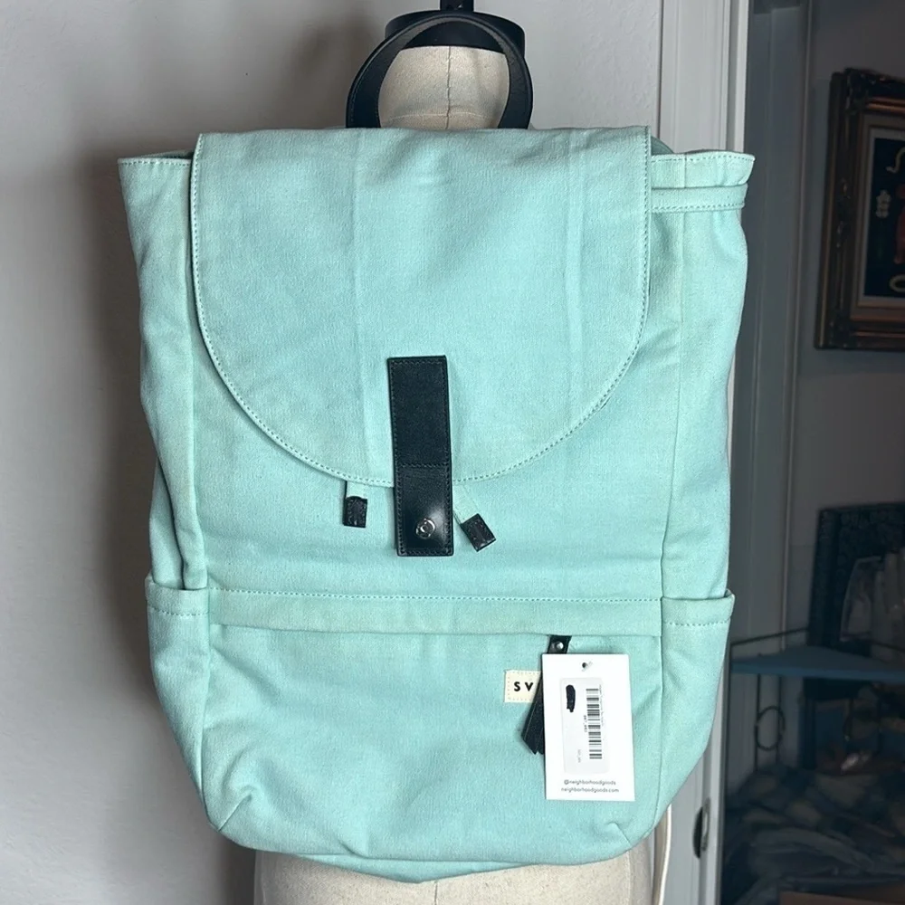 Svenklas Hagen Turquoise Backpack